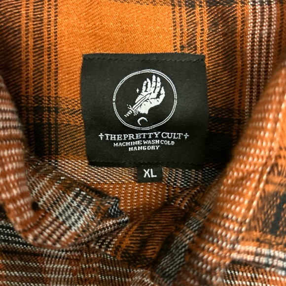 The Pretty Cult unisex extra large Samhain flannel shirt - Picture 6 of 7